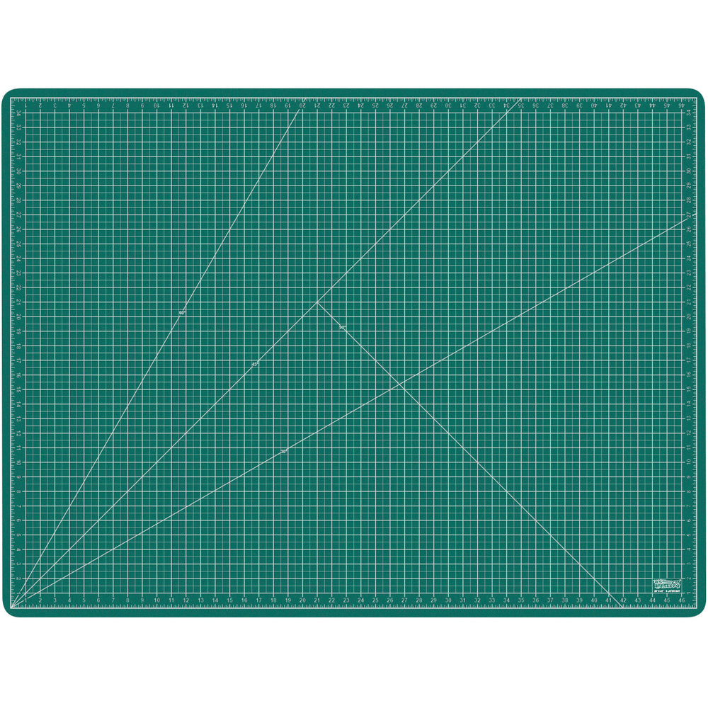 36 x 48 GREEN/BLACK Self Healing 5-Ply Double Sided Durable Cutting Mat