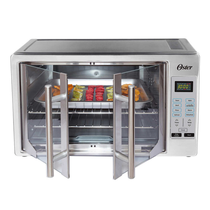 Best Buy: Oster XL French Door Digital Air Fry Countertop Oven Stainless  Steel 2159517